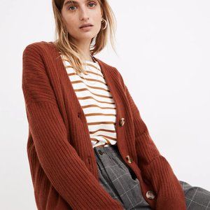 Madewell Cameron ribbed cardigan sweater - XS